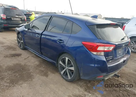 2018 Subaru Impreza 2.0I Sport from USA, damaged, VIN 4S3GTAM68J3730989